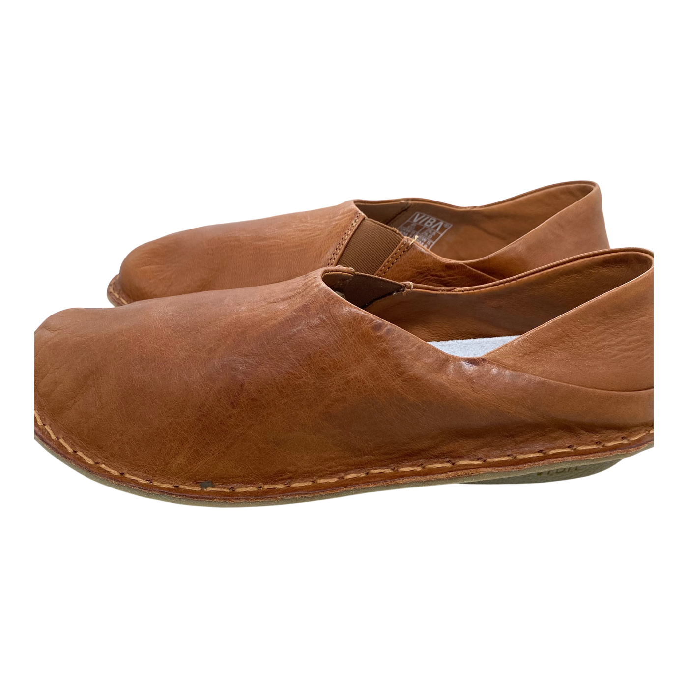 VIBAe Zuma leather shoes, cognac brown | 41