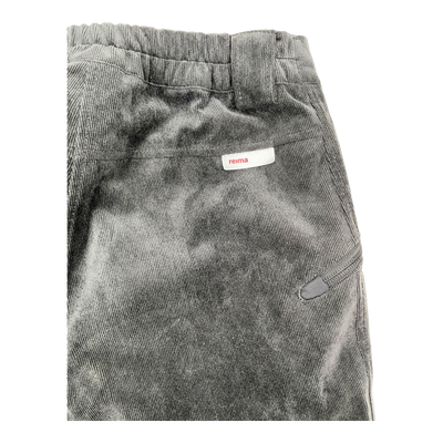 Reima corduroy midseason pants, black | 140cm