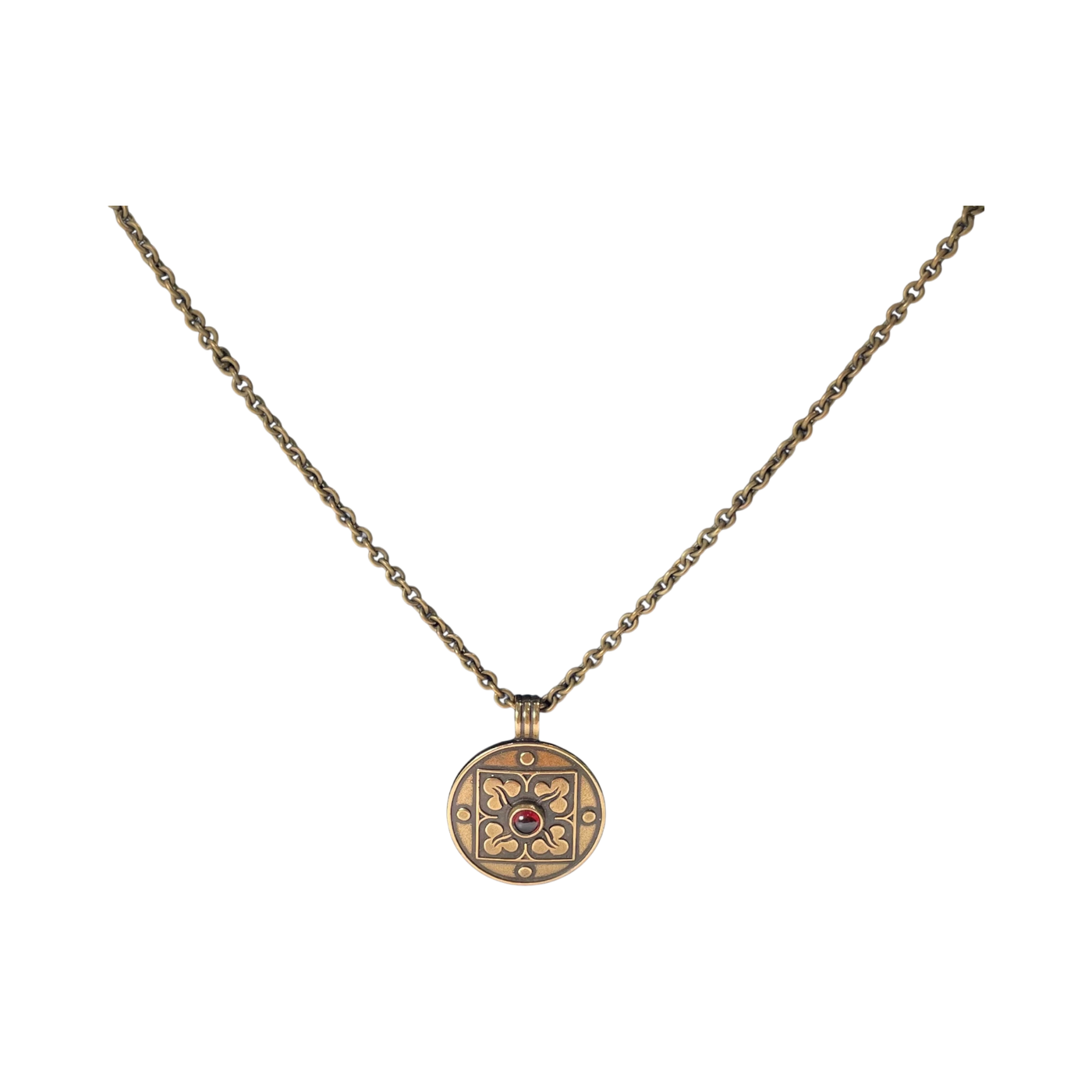 Kalevala Koru sancta birgitta necklace, bronze