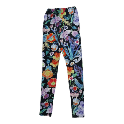 Vimma leggings, flowers | 140cm