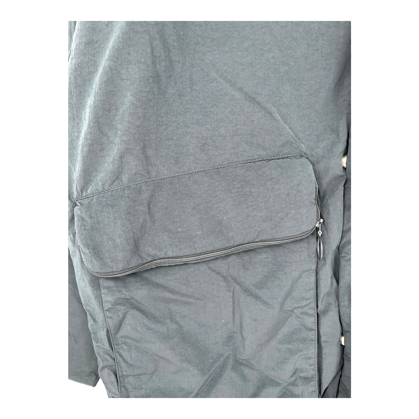 Embassy of Bricks and Logs soho puffer jacket, dark navy | unisex L