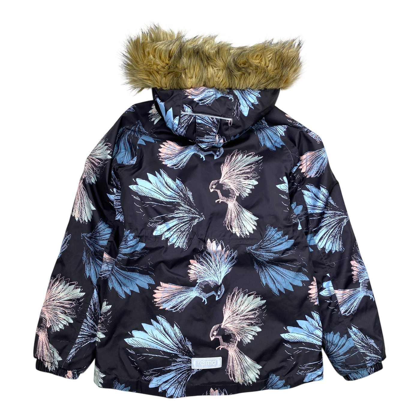 Reima auhti winter jacket, birds | 140cm