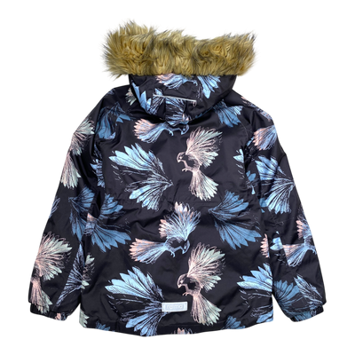 Reima auhti winter jacket, birds | 140cm