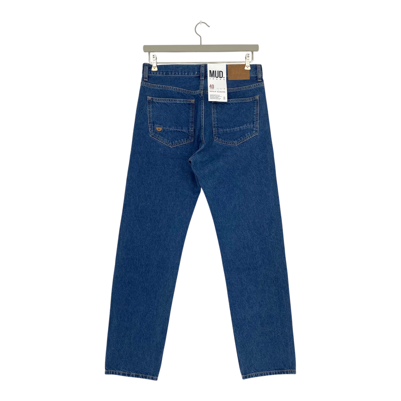 Mud Jeans john straight jeans, dark denim | man 32/32