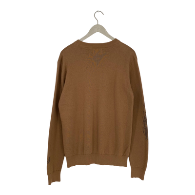 Makia universal knit sweater, horse | unisex M