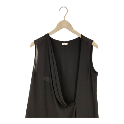 Filippa K flowy tunic, black | woman M