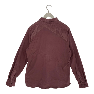 Varg haga shirt jacket, rust | woman L