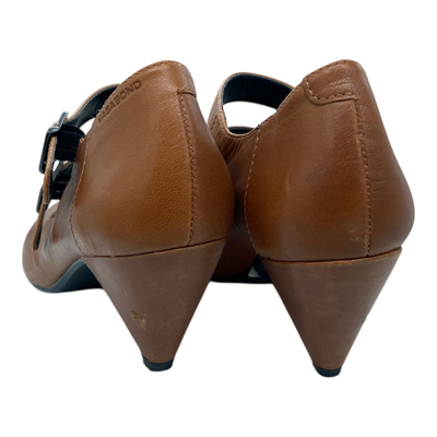 Vagabond leather heels, brown | 37