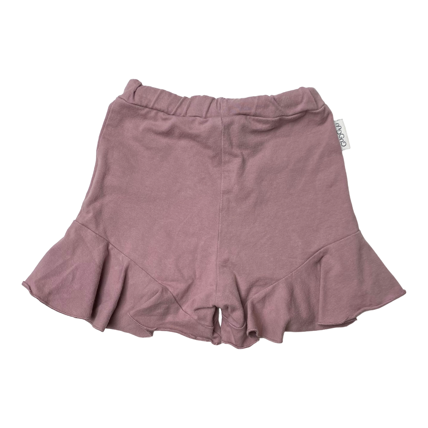 Gugguu frill shorts, plum | 92cm