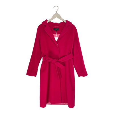 Falla valkama wool coat, dark fuchsia | woman S