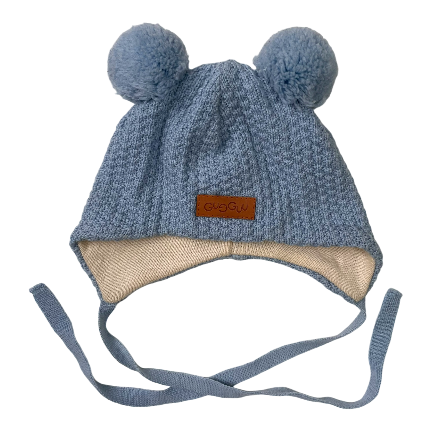 Gugguu merino beanie, light blue | 40/41cm