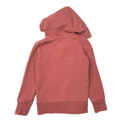 Gugguu zipper hoodie, wine | 104cm