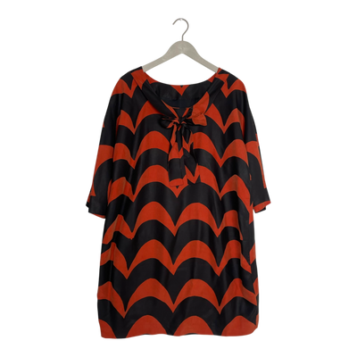 Marimekko silk tunic, iso laine | woman M