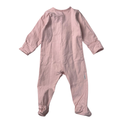 Gugguu frill jumpsuit, pink | 68cm