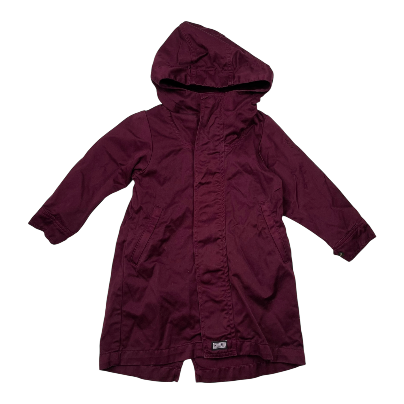 R-Collection long parka, wine | 90cm