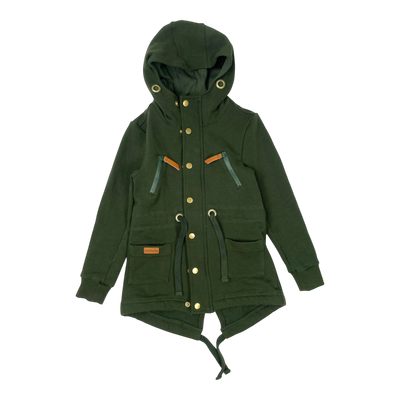 Metsola college jacket, dark green | 110/116cm