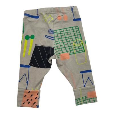 Papu leggings, grey | 62/68cm