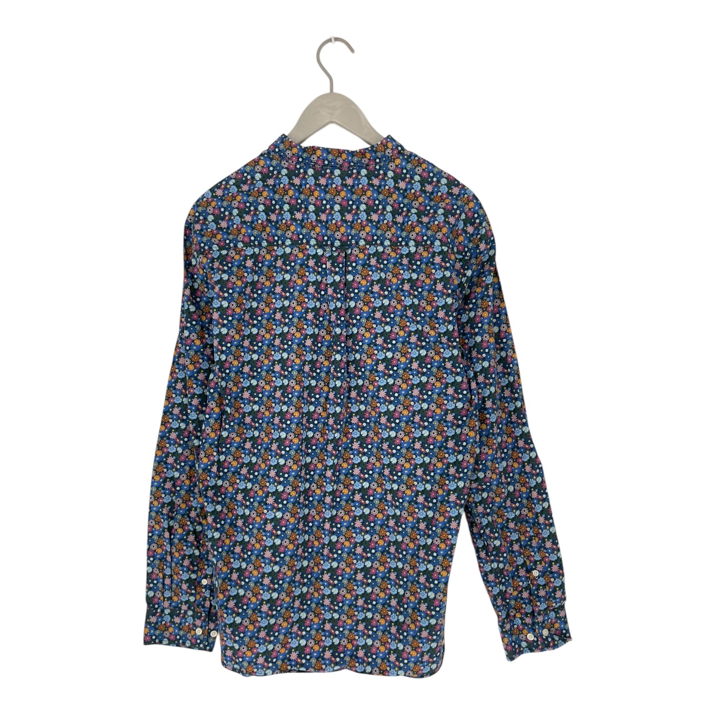 Knowledge Cotton collar shirt, flower | man XL