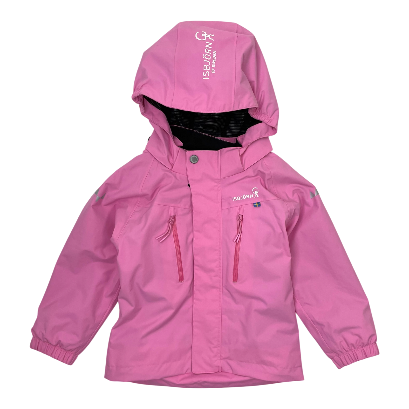 Isbjörn storm windbreaker jacket, bubblegum pink | 86/92cm