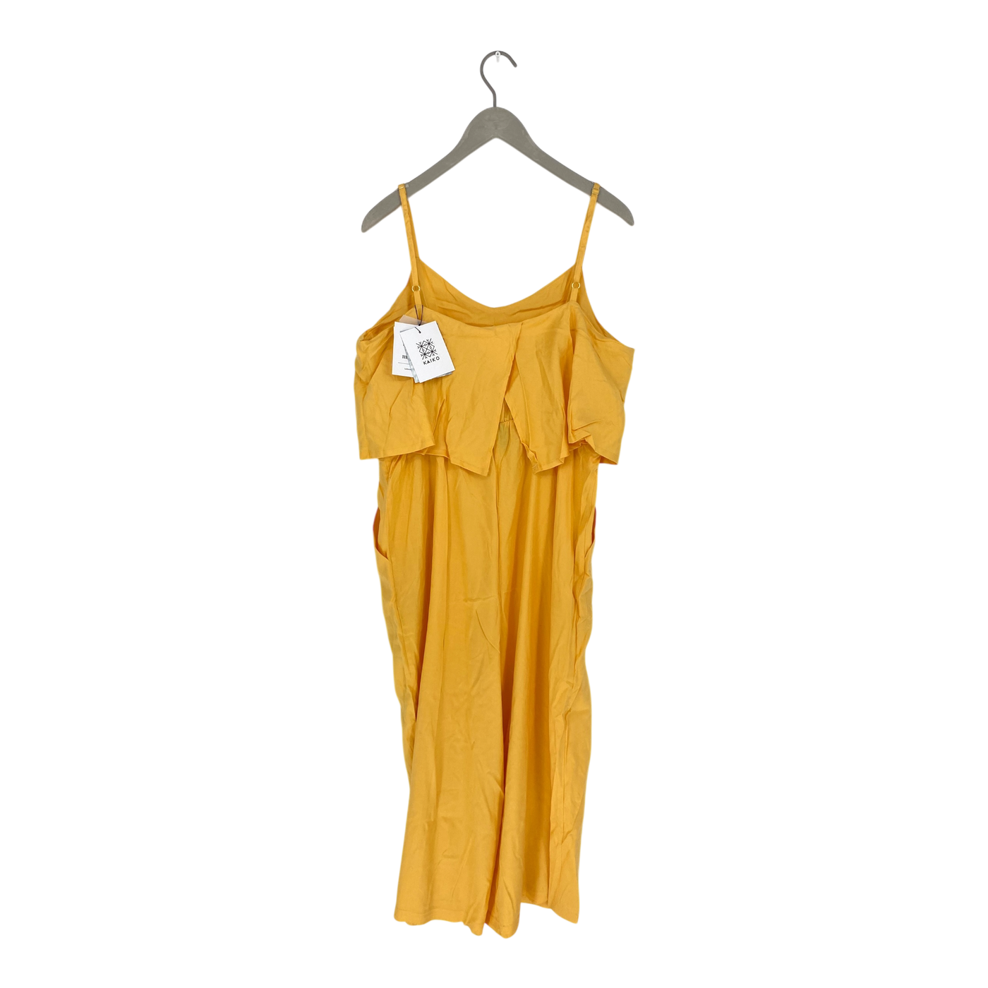 Kaiko layered jumpsuit, yellow | woman L