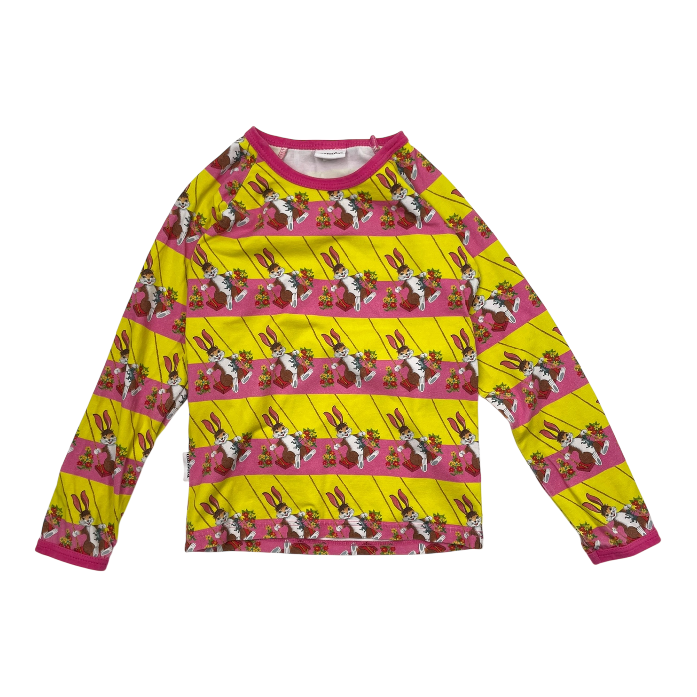 Metsola shirt, bunny stripes | 128cm