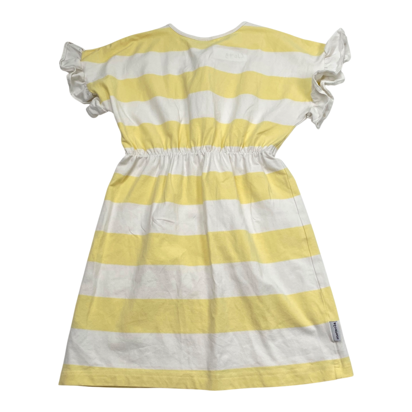 Metsola frill dress, stripes | 134/140cm