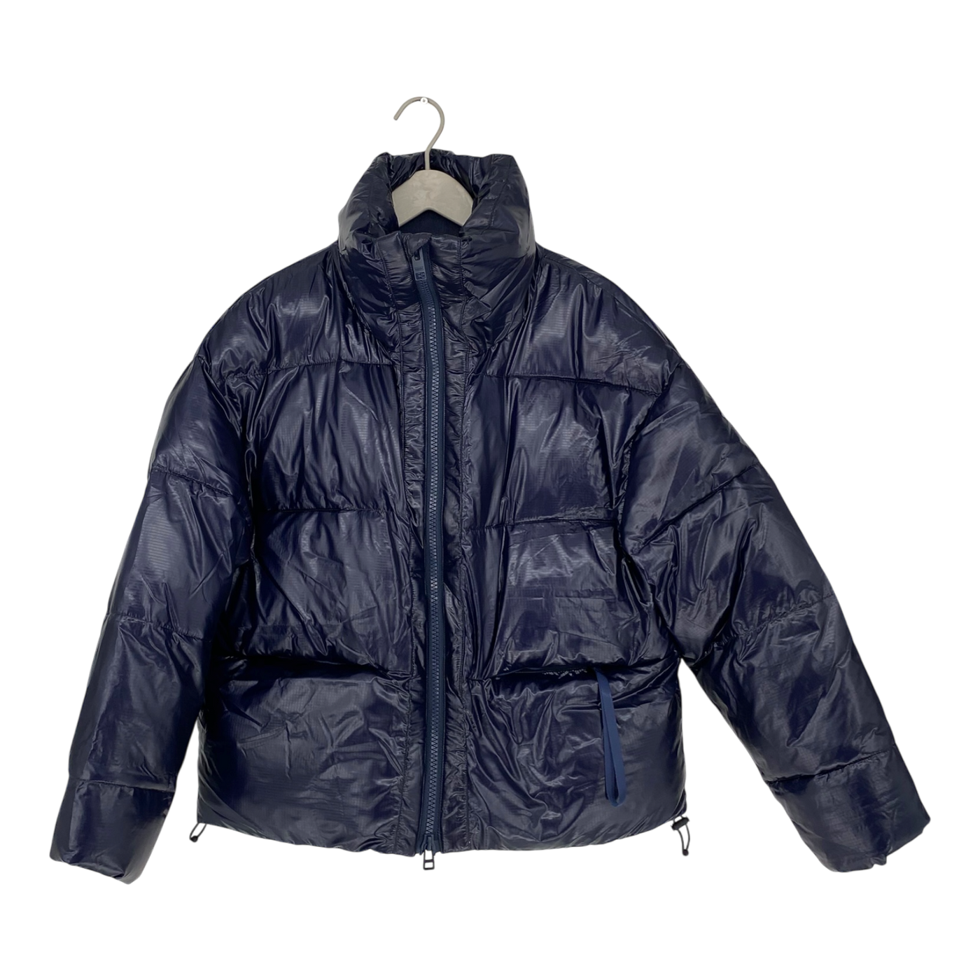 Embassy of Bricks and Logs millery puffer jacket, navy blue | unisex S