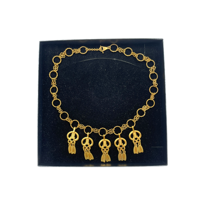 Kalevala Koru viipurin rinkilä necklace, bronze
