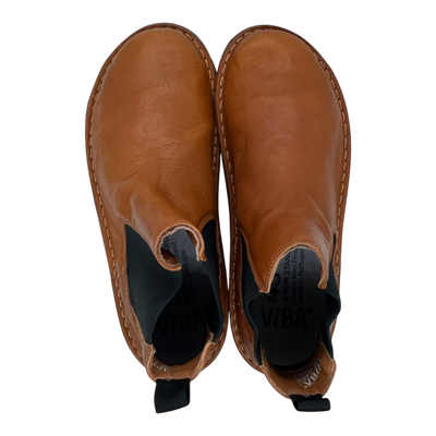 VIBAe Helsinki leather boots, cognac brown | 43