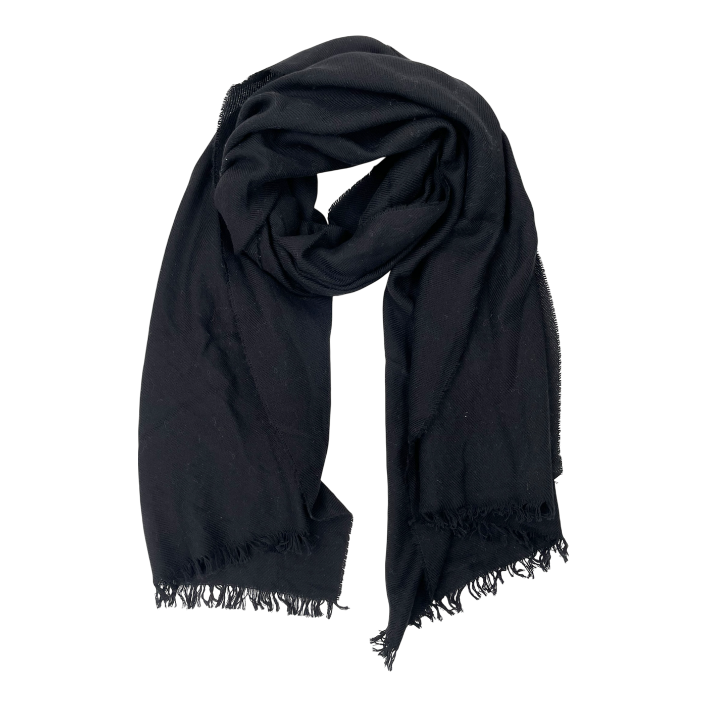 Joutsen wool mix scarf, black