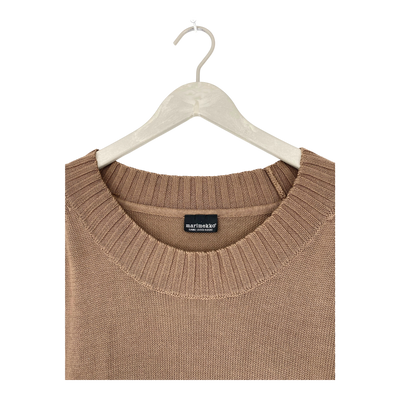 Marimekko tunic dress, brown | woman M