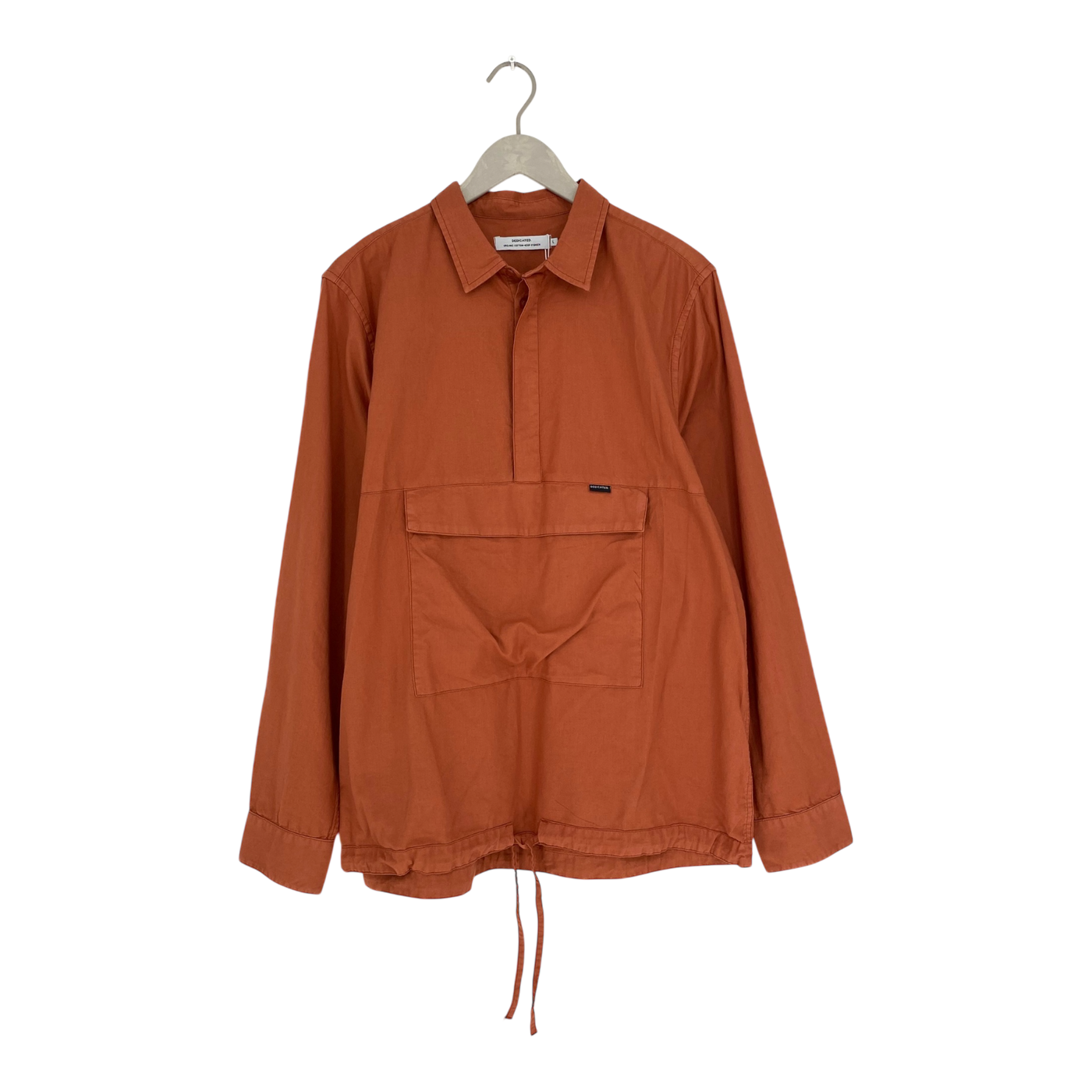 Dedicated collar shirt jacket, mahogany | man L