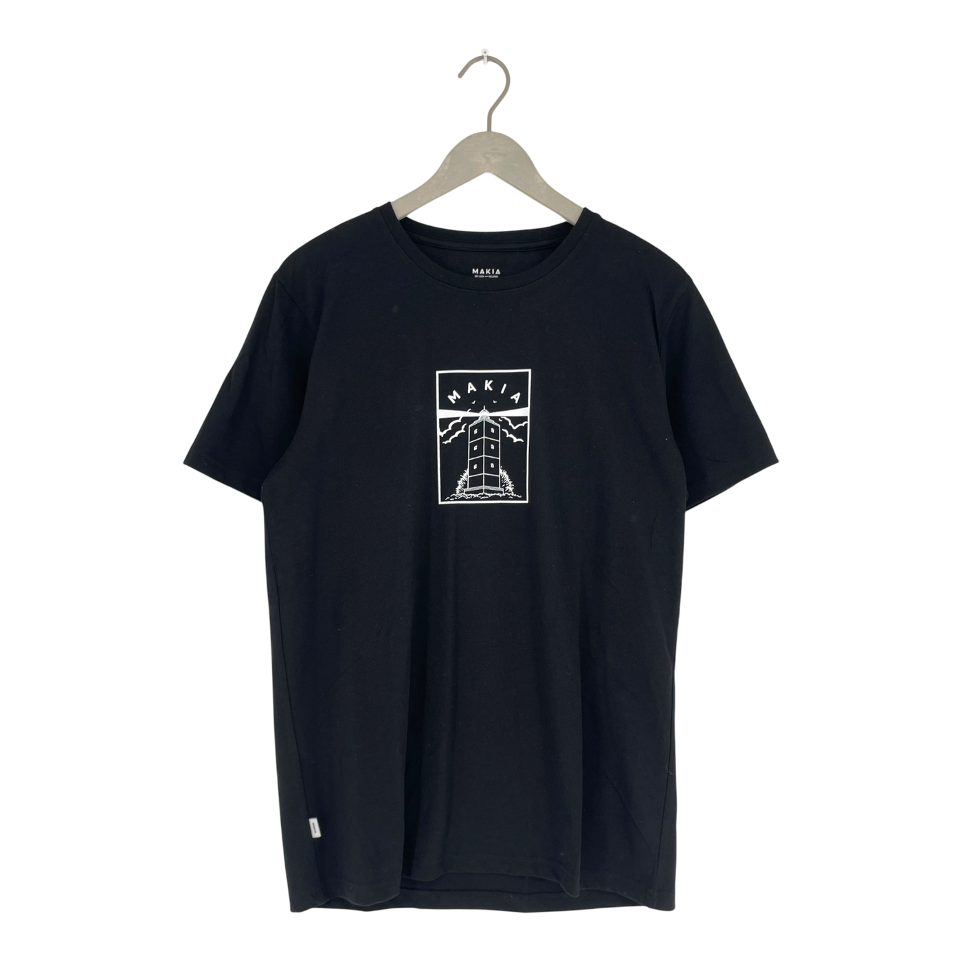 Makia elmer t-shirt, lighthouse | man M