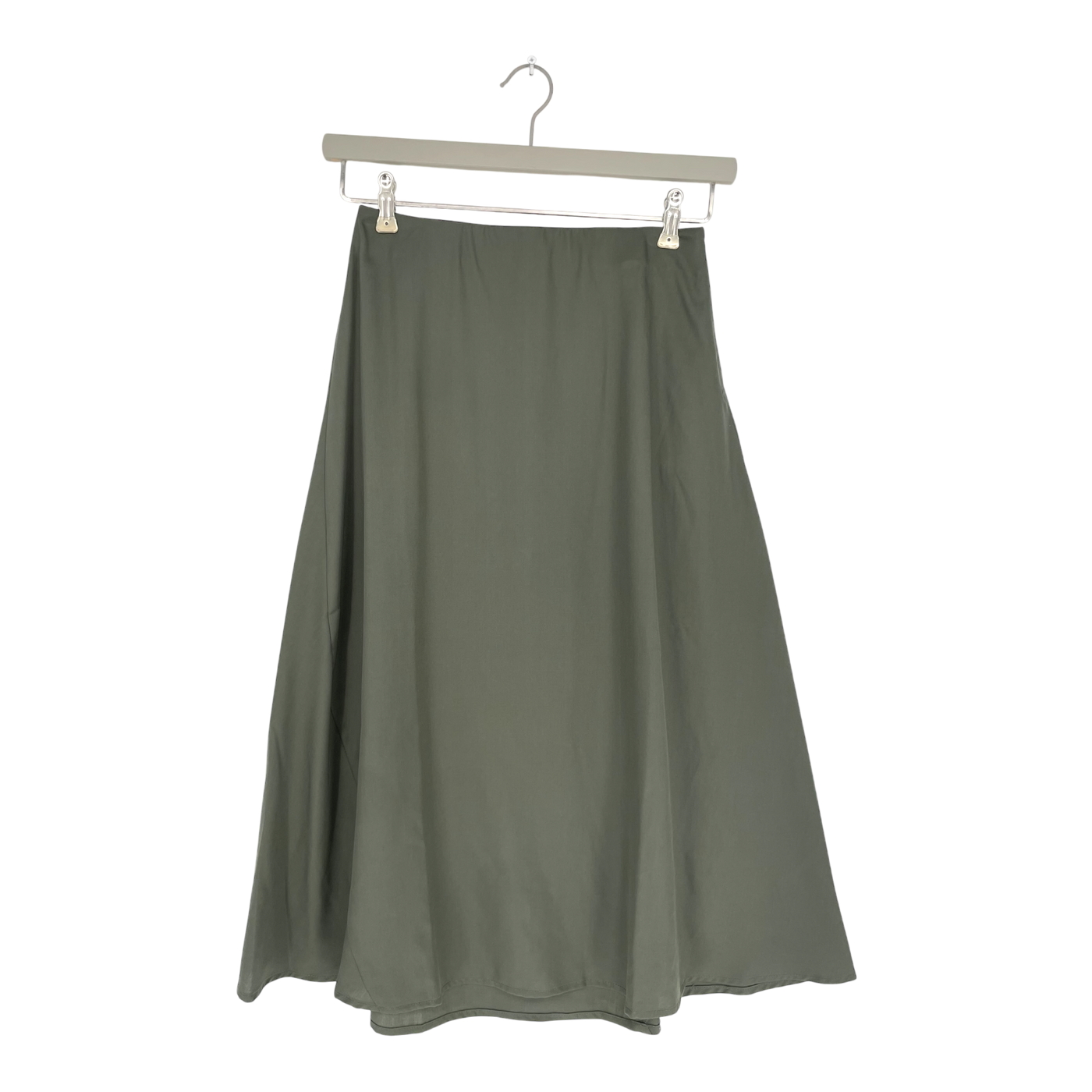 Makia wave midi skirt, thyme green | woman 36