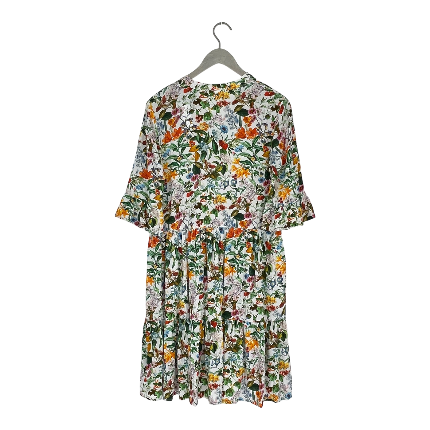 Metsola tiered flowy dress, flowers | woman S