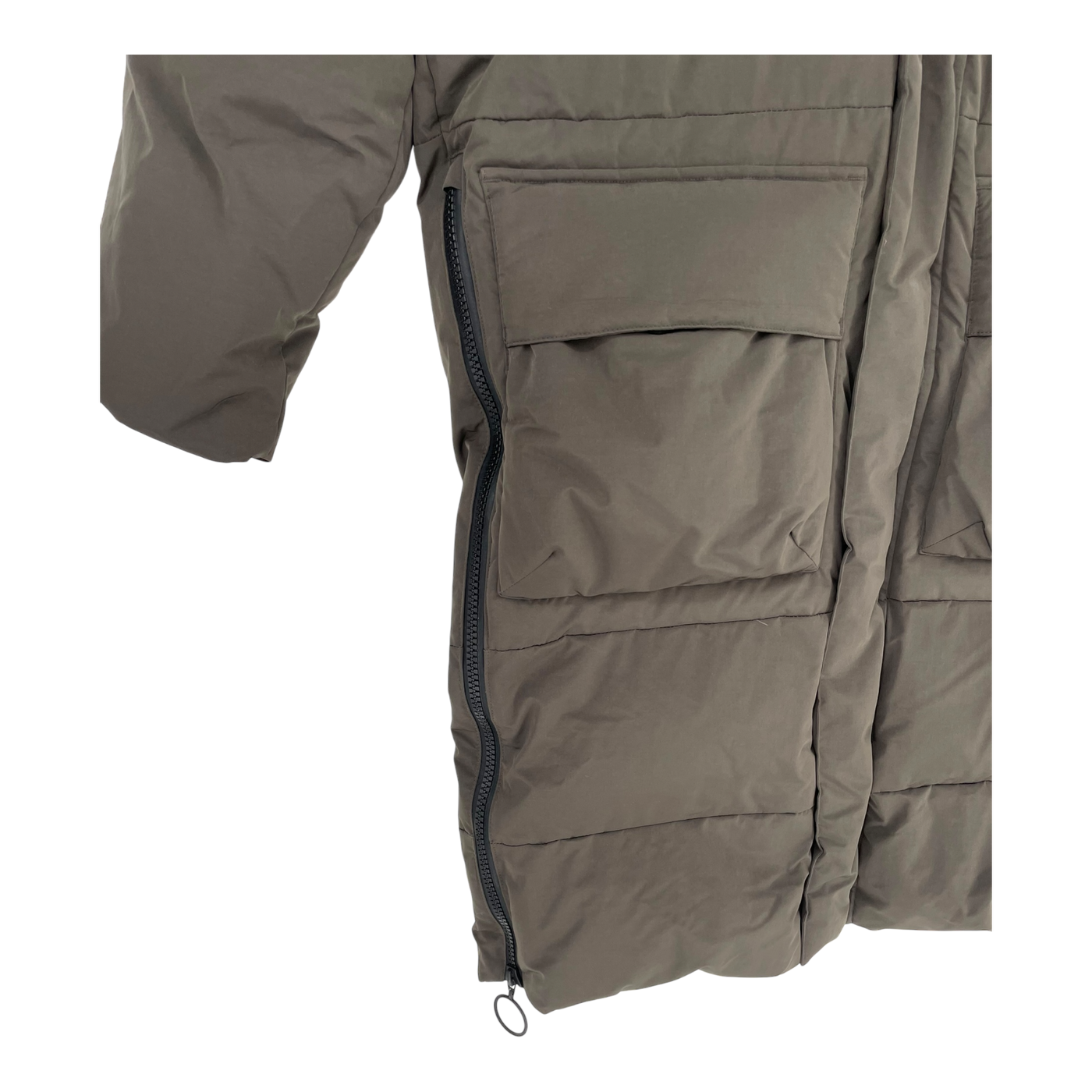 Embassy of Bricks and Logs ogoki puffer jacket, black olive | unisex S