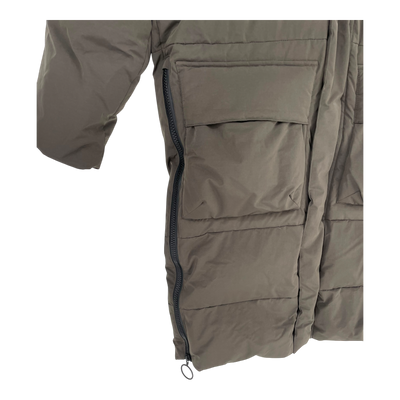 Embassy of Bricks and Logs ogoki puffer jacket, black olive | unisex S