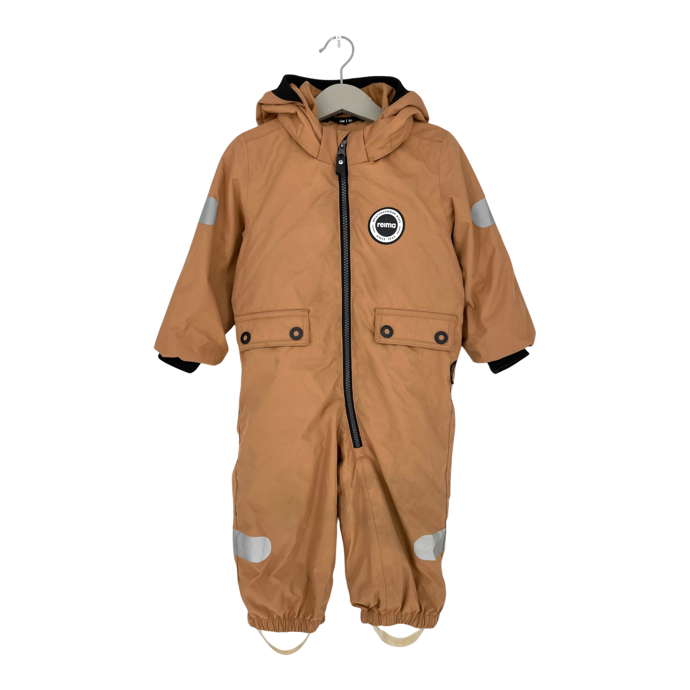 Reima marte mid overall, brown | 80cm