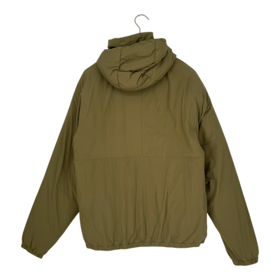 Embassy of Bricks and Logs tatlow puffer jacket, olive green | unisex L
