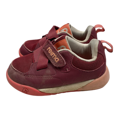 Reima kiirus waterproof sneakers, rasberry | 25