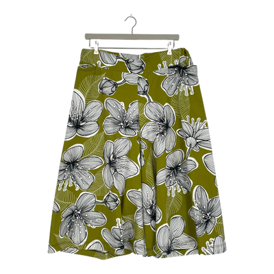 Ommellinen skirt culottes, flowers | woman XL