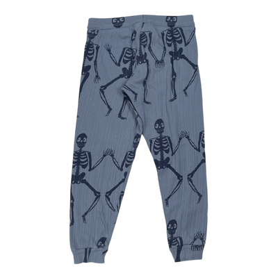 Mini Rodini pants, skeleton | 116/122cm