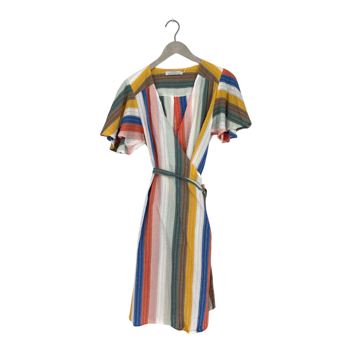 Dedicated woven dress, stripes | woman M