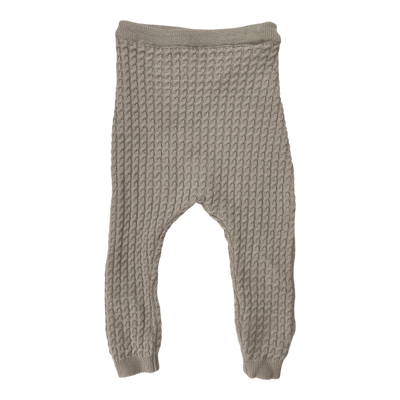 Gugguu knit merino pants, wheat | 74/80cm
