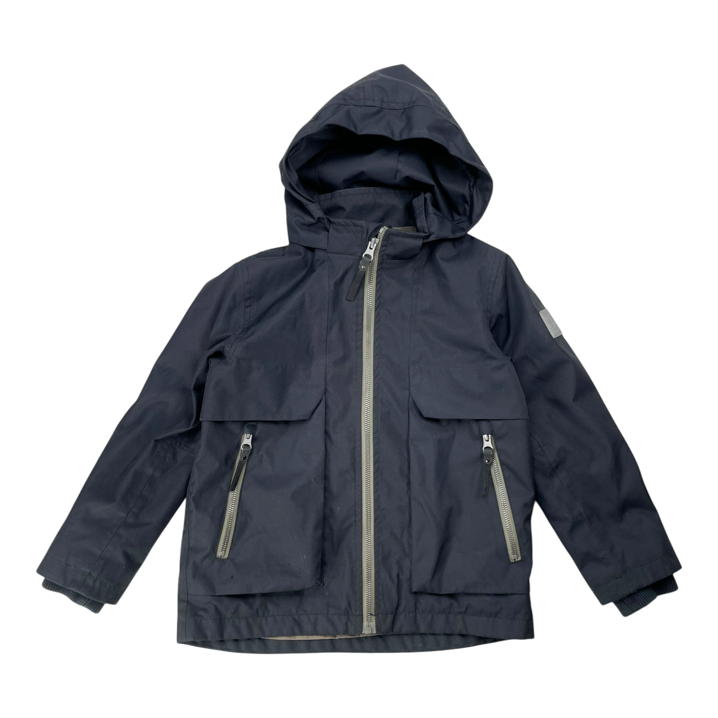 Molo casper mid season jacket, black | 116cm