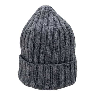 North Outdoor merino wool beanie, grey | adult onesize