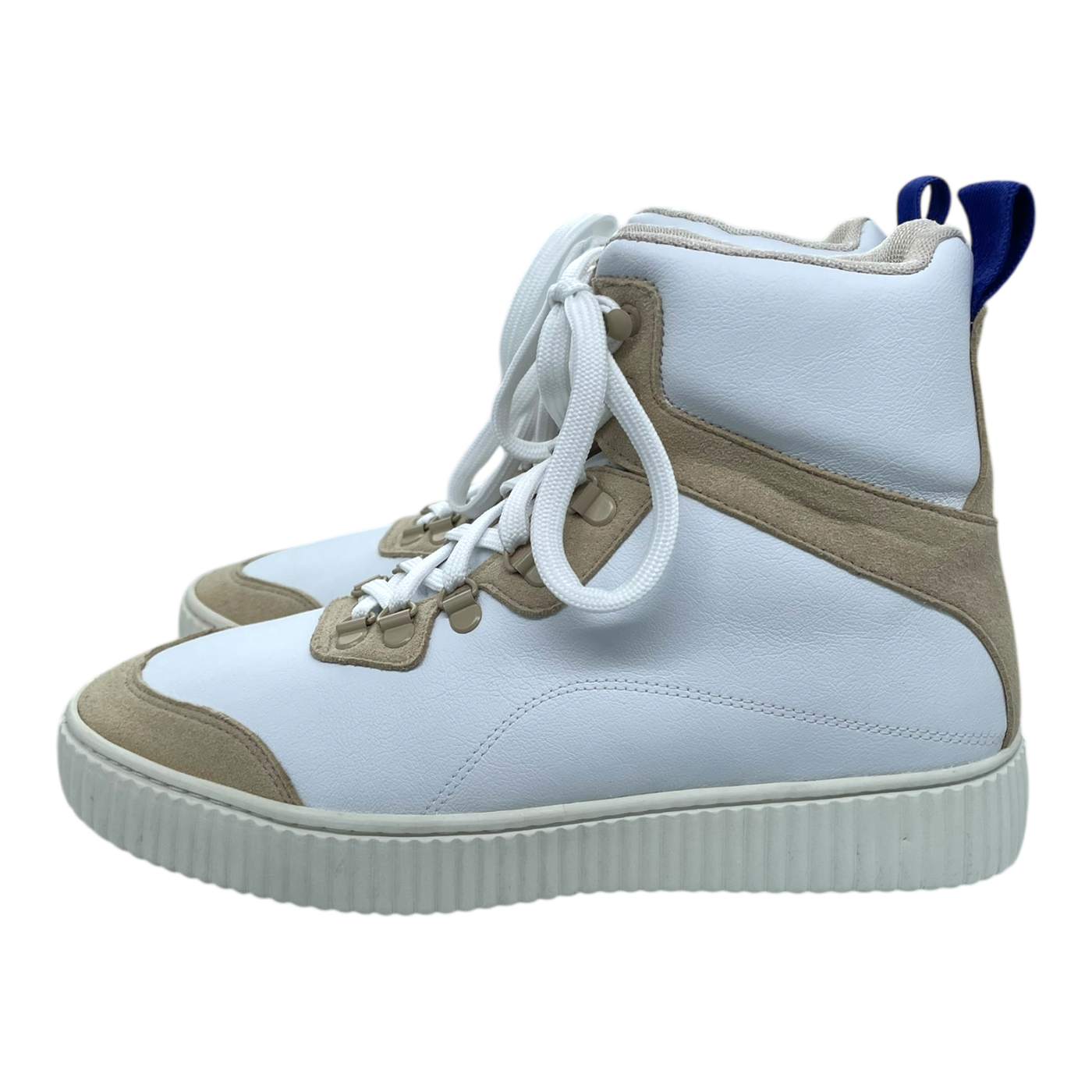 Embassy of Bricks and Logs leicester hiker solid boot, white/sand | 39