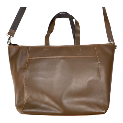 LUMI eevi work tote bag, brown