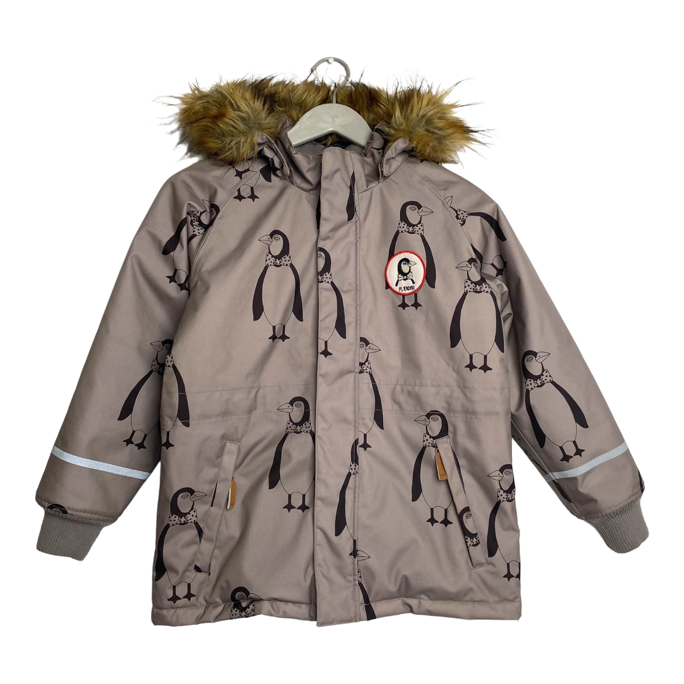 Mini Rodini K2 winter parka, penguin | 140/146cm