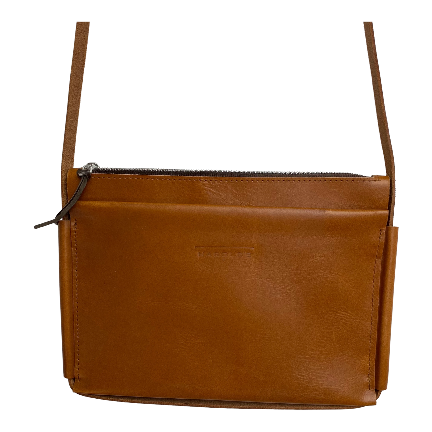 Harold's Bags leather meanderbag, cognac